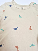 بادی آستین کوتاه وارداتی h&m